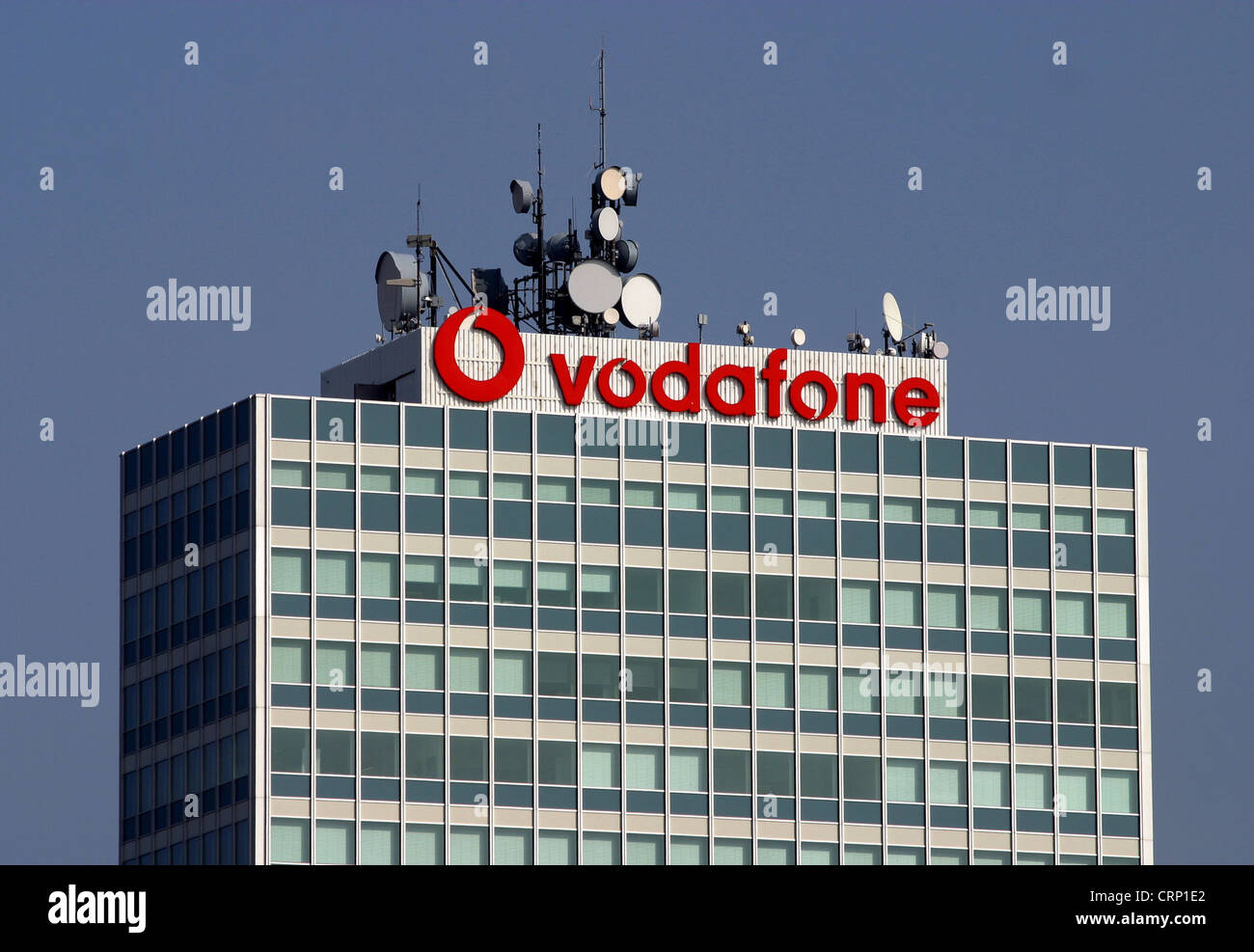 Headquarters of Vodafone AG in Duesseldorf Stock Photo Alamy