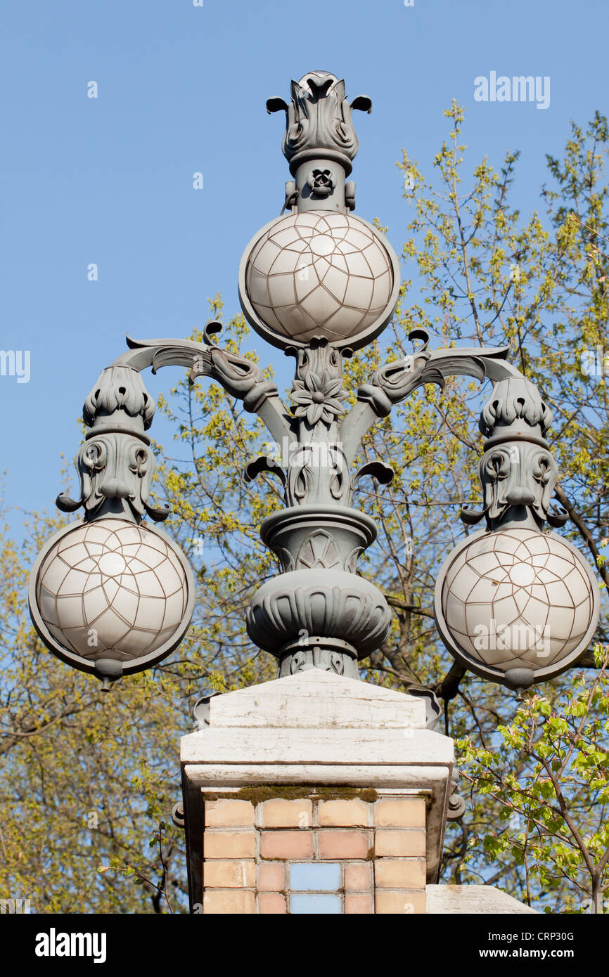 Lantern On Fence High Resolution Stock Photography and Images - Alamy