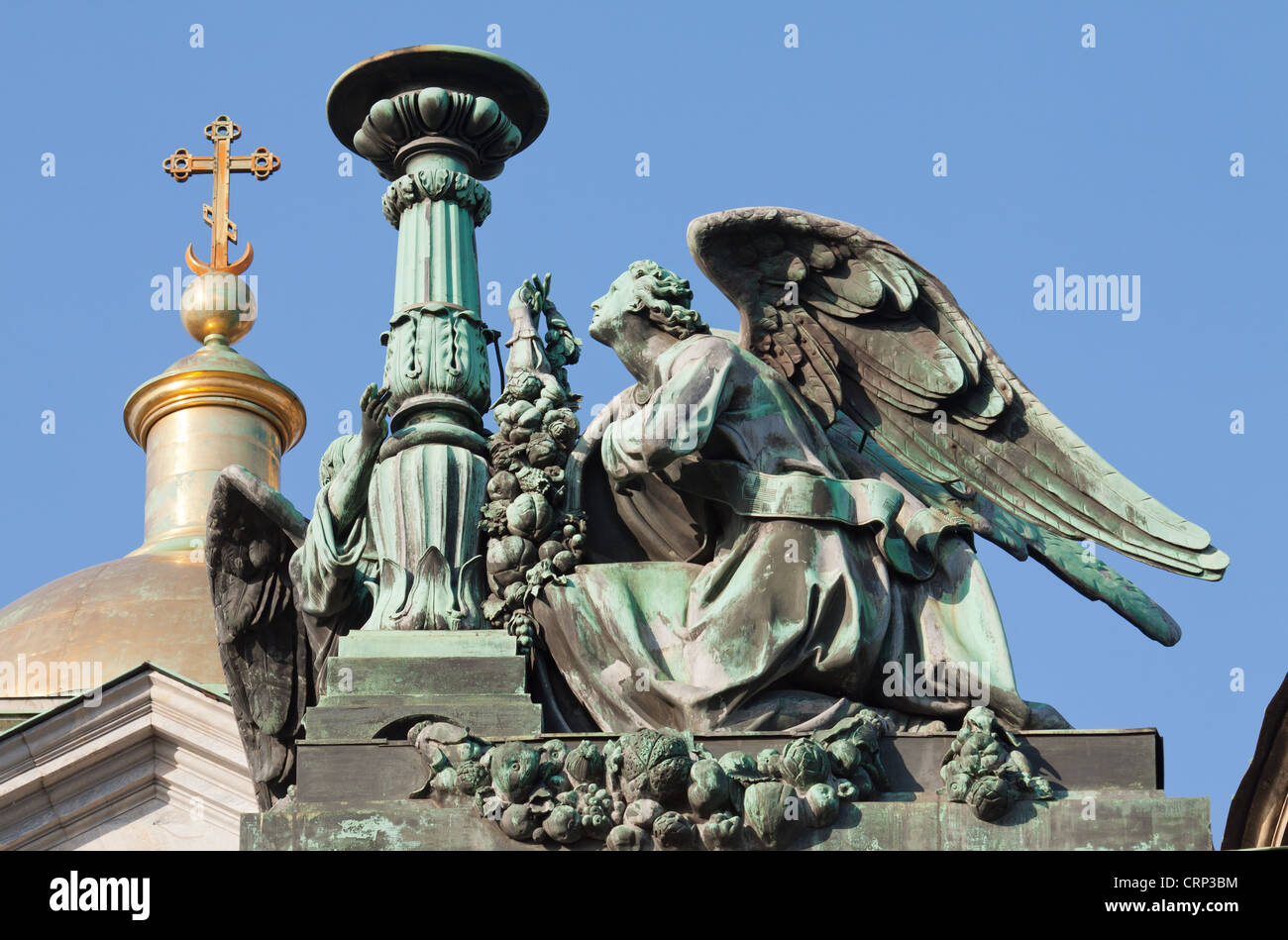 Angels with candles Stock Photo Alamy