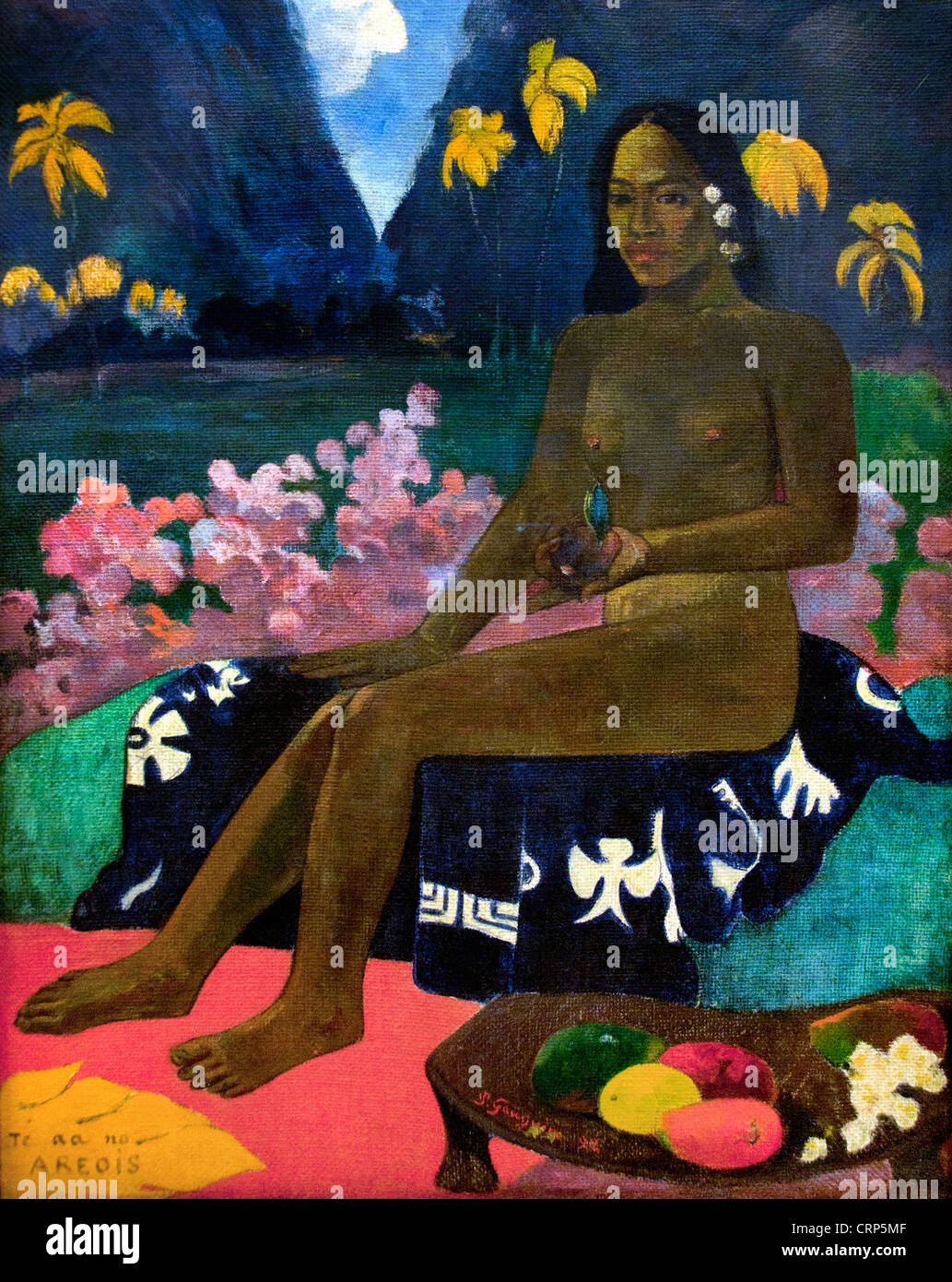 The Seed of the Areoi 1892 Paul Gauguin 1848–1903  France French Stock Photo