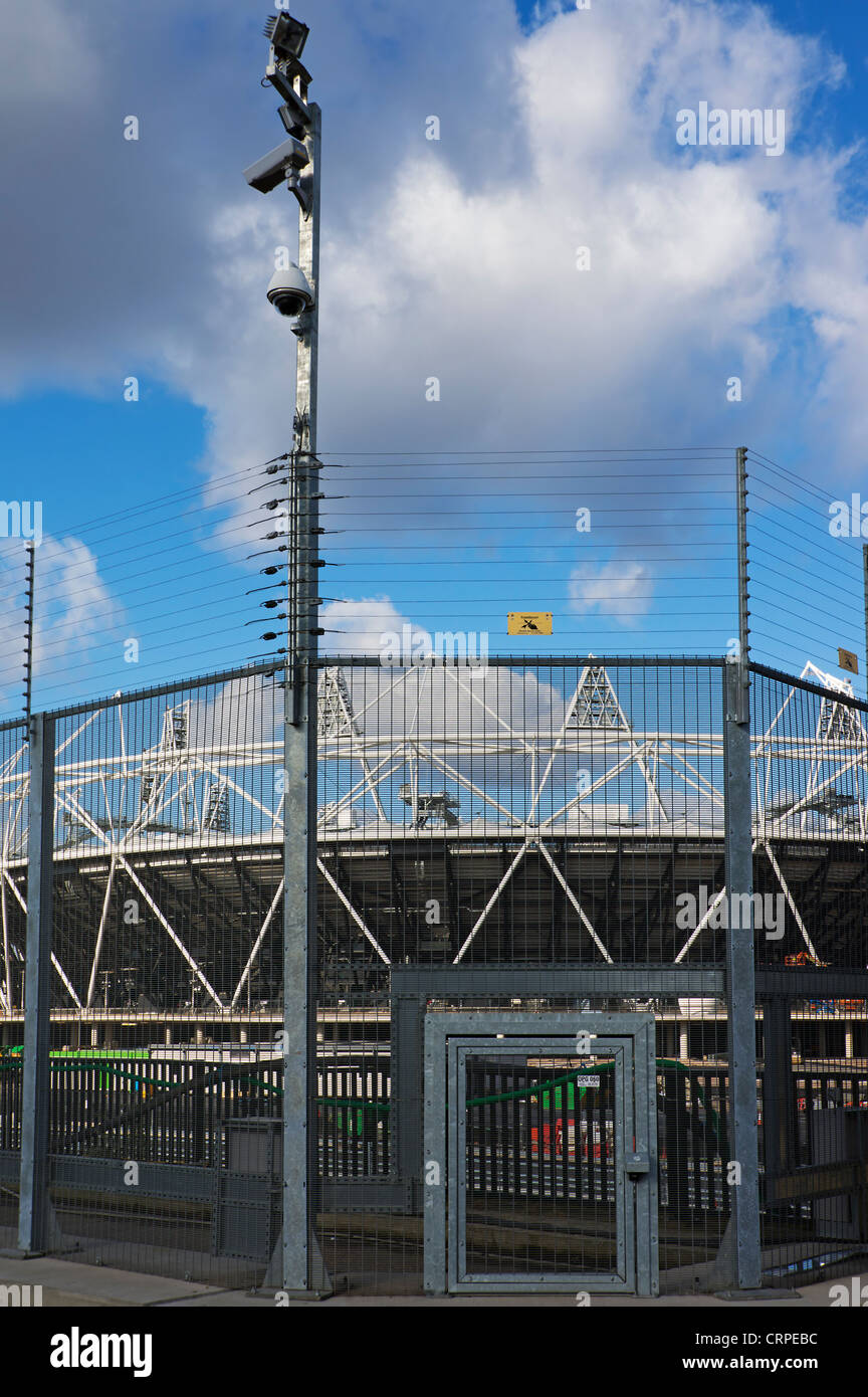 Olympic stadium fence security hi-res stock photography and