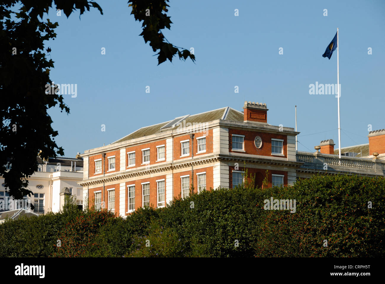 Marlborough House, headquarters of the Commonwealth Secretariat. The