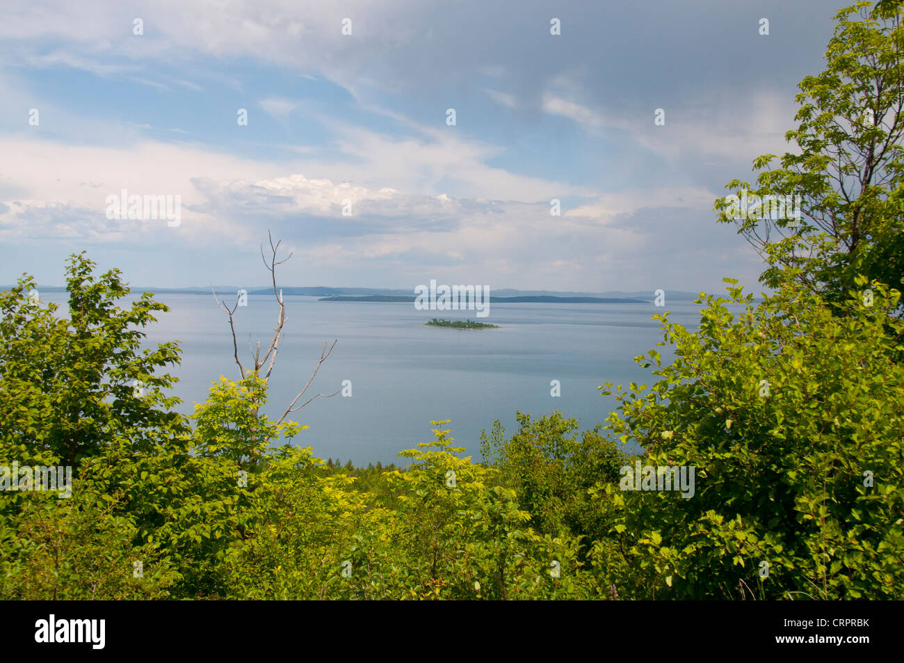 Overlooking Manitowaning Bay from Manitoulin Island Stock Photo Alamy