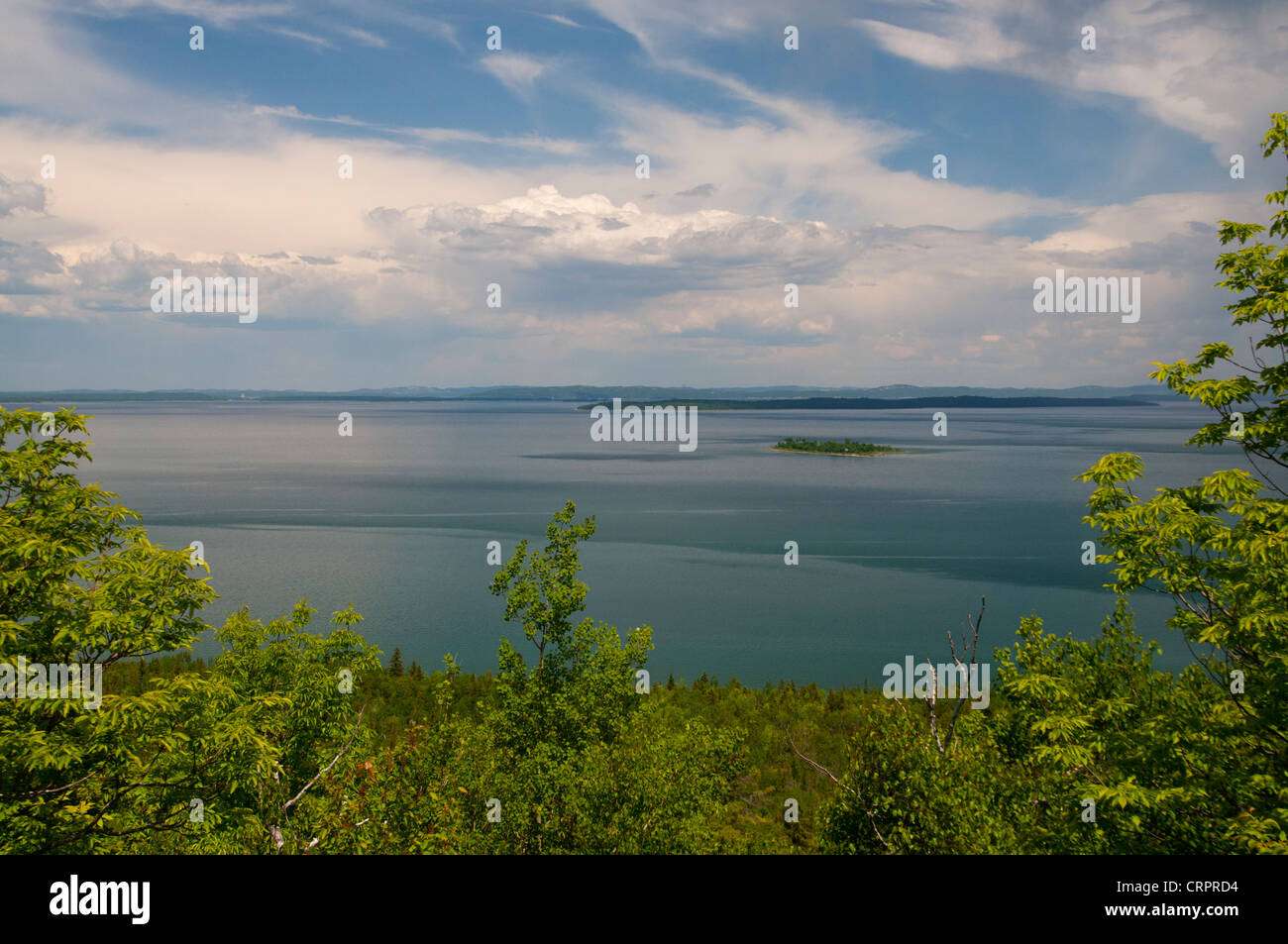 Overlooking Manitowaning Bay from Manitoulin Island Stock Photo Alamy