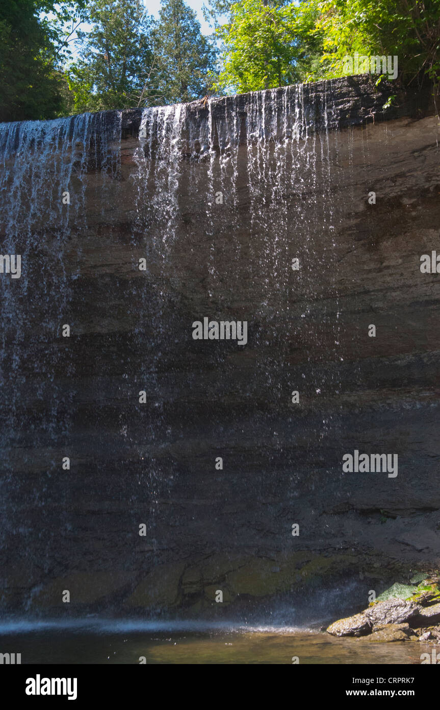 Bridal Veil Falls on Manitoulin Island Stock Photo Alamy