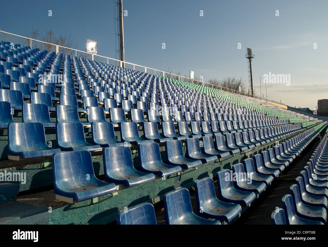Empty Bleachers Seats High Resolution Stock Photography and Images - Alamy