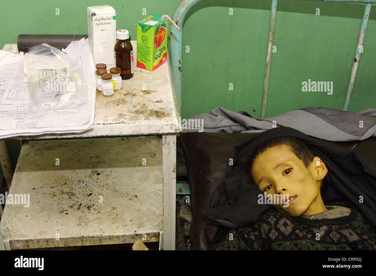 Indra Gandhi Children's Hospital, Kabul. Stock Photo