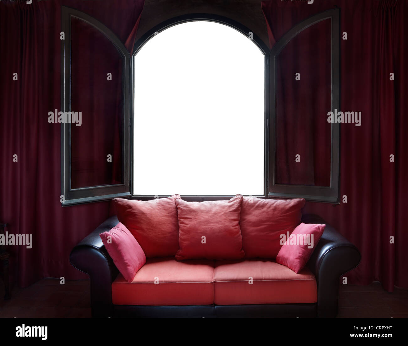 Leather sofa hires stock photography and images Alamy