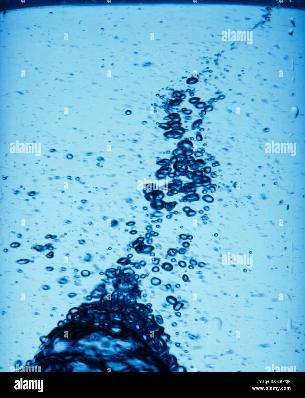 Air bubbles in water Stock Photo Alamy