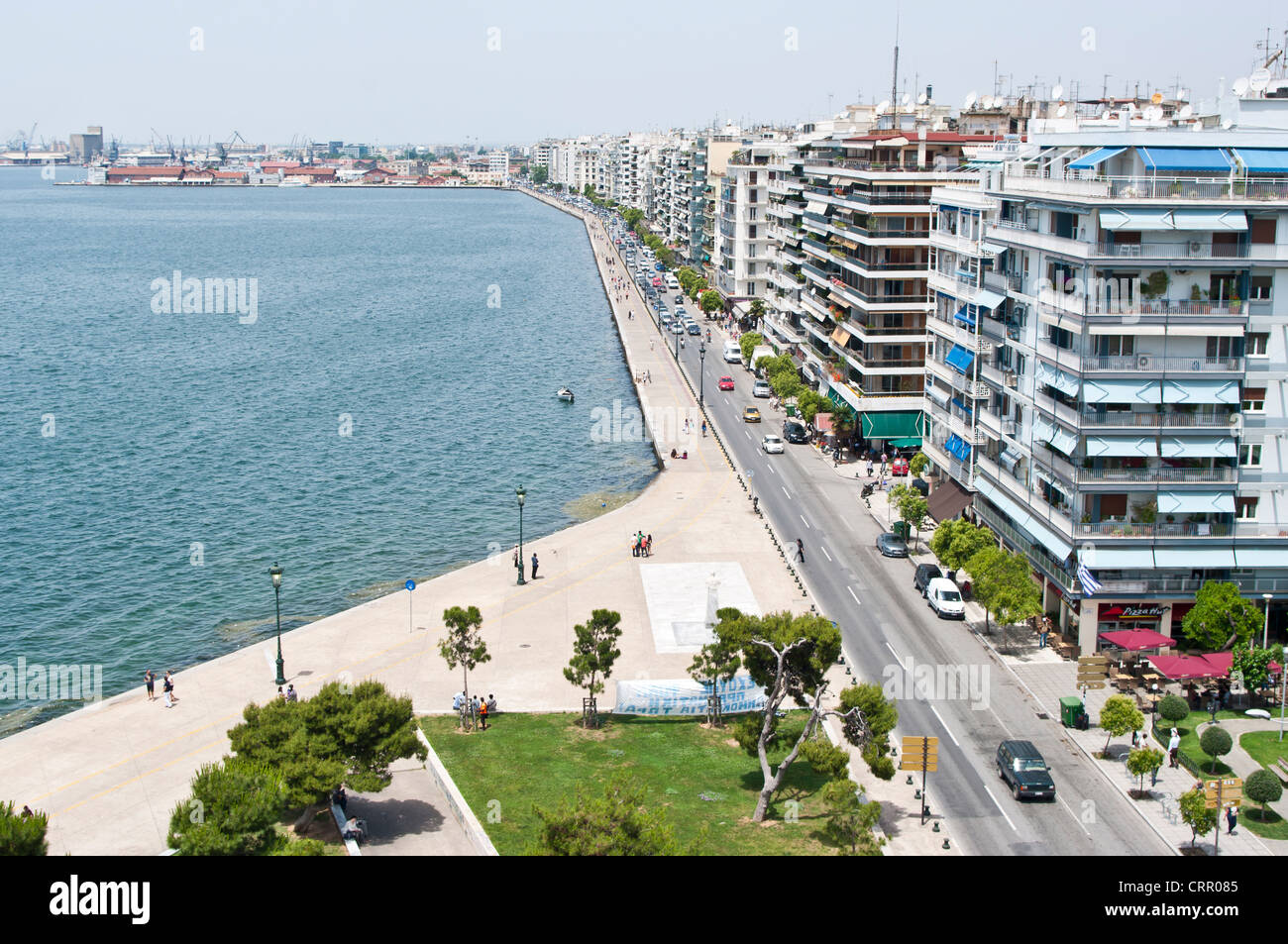 Thessaloníki seaside Stock Photo