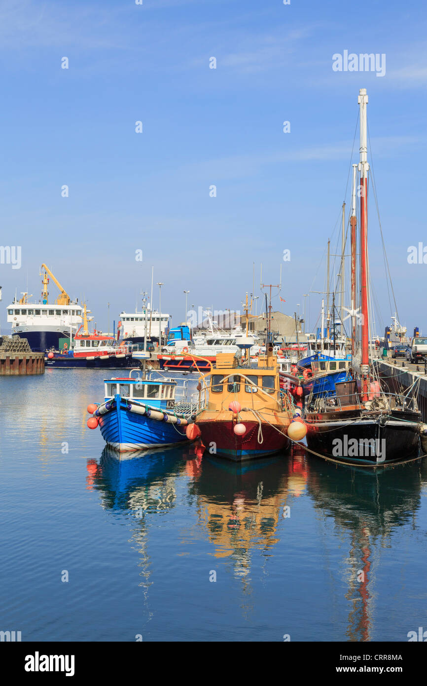 Fishing boat orkney islands scotland hi-res stock photography and ...