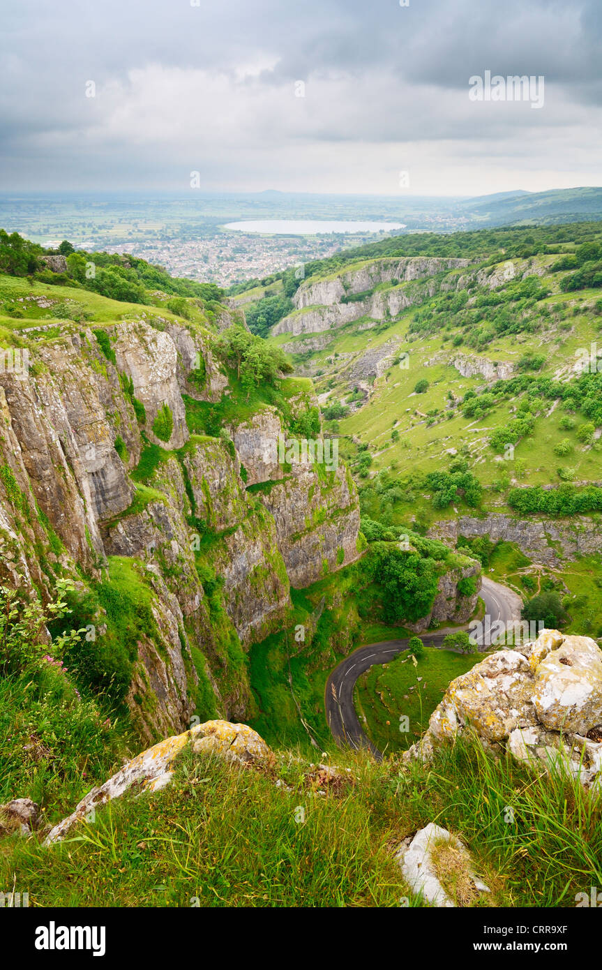 View of Cheddar on the edge