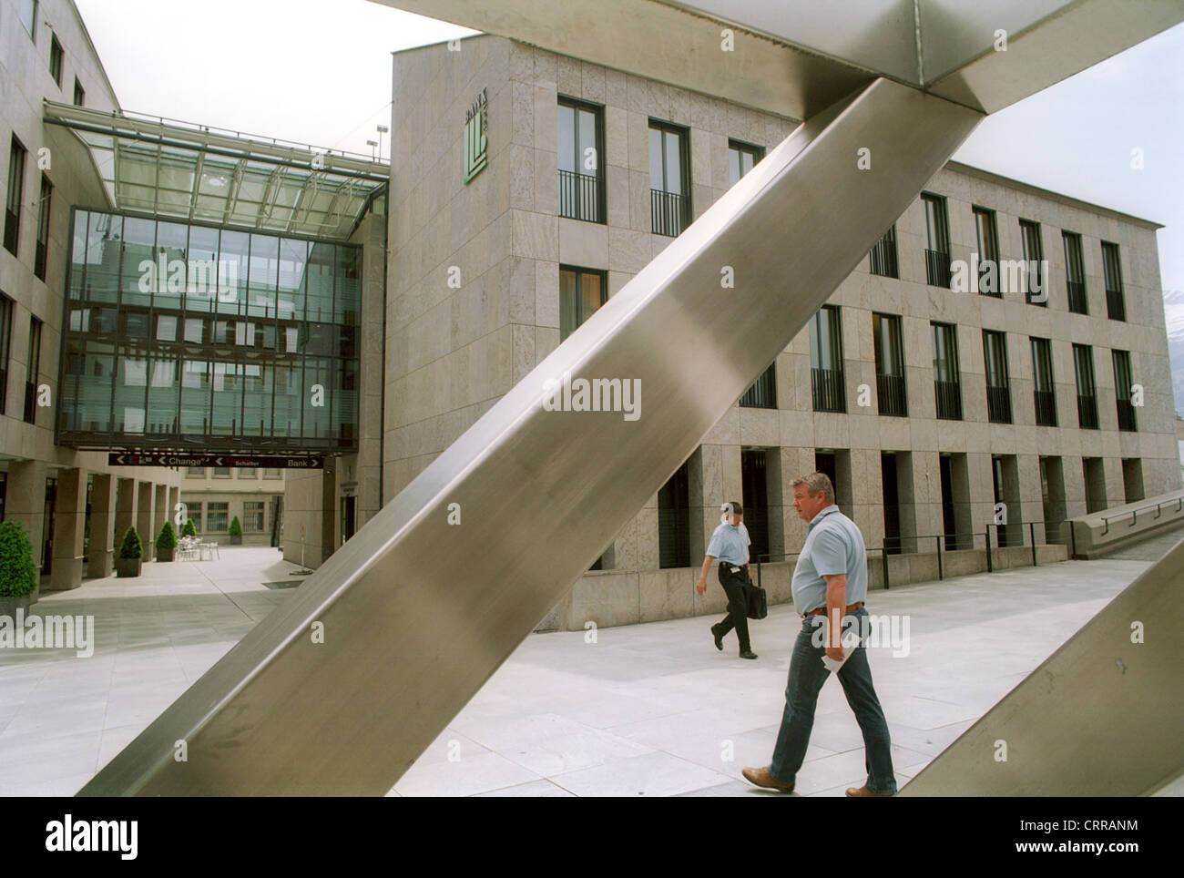 Liechtensteinische Landesbank Ag In Vaduz Principality Of Stock Photo Alamy