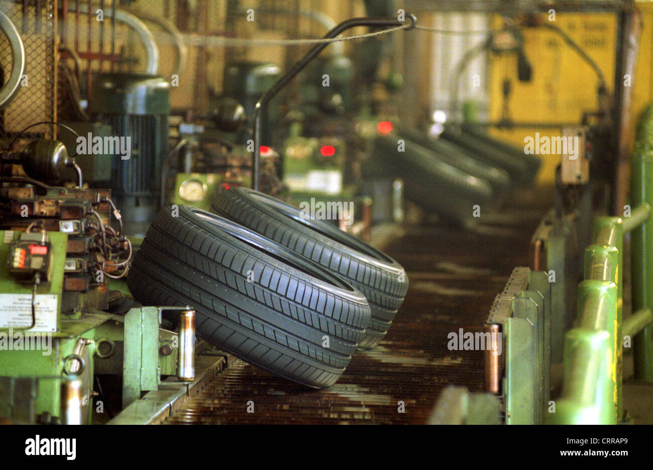 Tire production at Continental AG in Hanover Stock Photo - Alamy