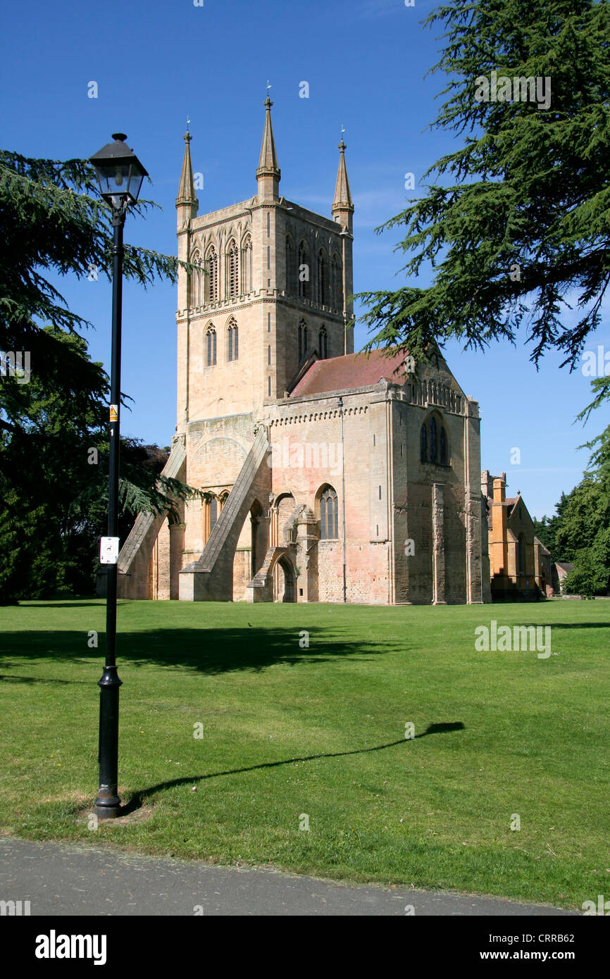 Pershore Abbey Worcestershire England UK Stock Photo Alamy