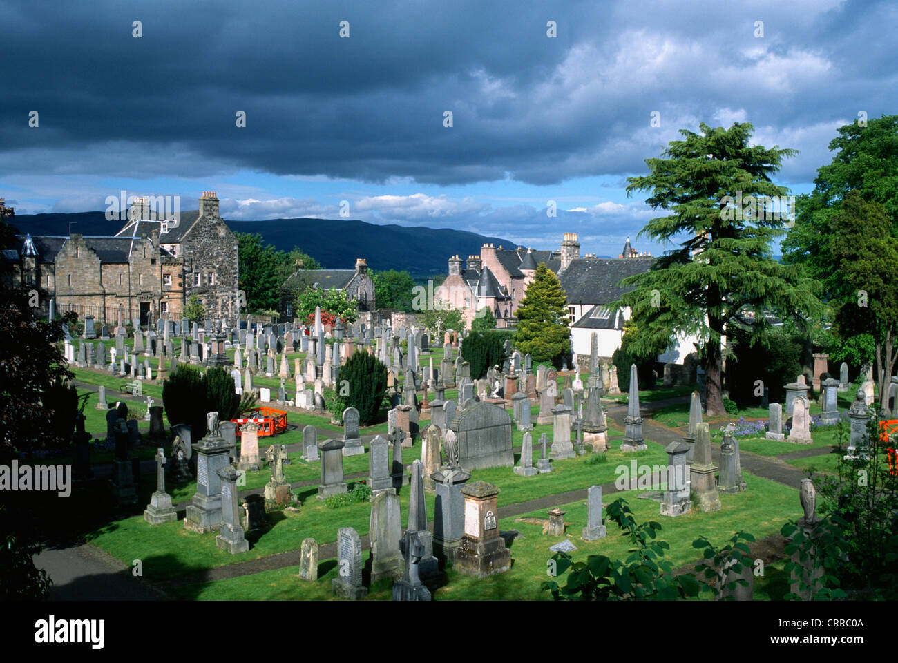 UK, Britain, Scotland, Stirling, Cemetery Stock Photo Alamy