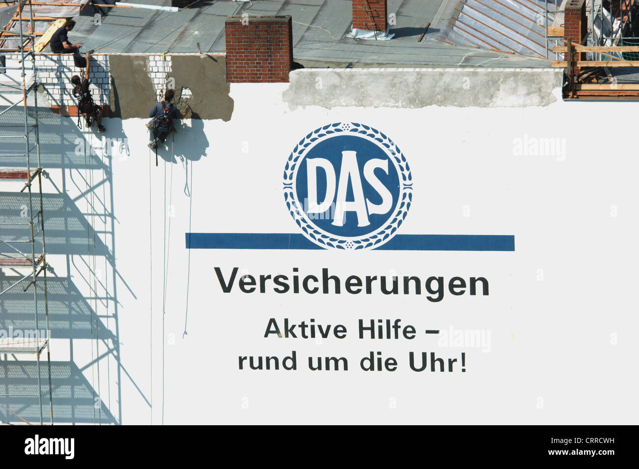 Berlin, advertising the DAS Insurance Stock Photo - Alamy