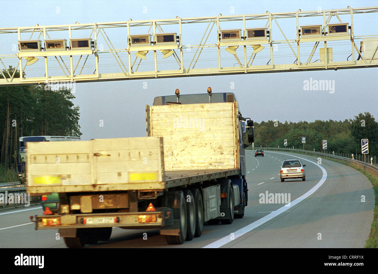 Toll road truck hi-res stock photography and images - Alamy