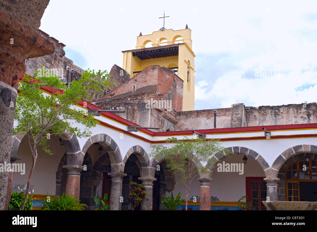 Old Franciscan convent in Amacueca Mexico Stock Photo