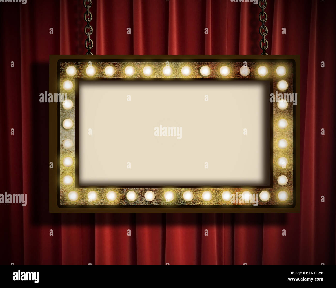 Marquee Lights Border Hi Res Stock Photography And Images Alamy