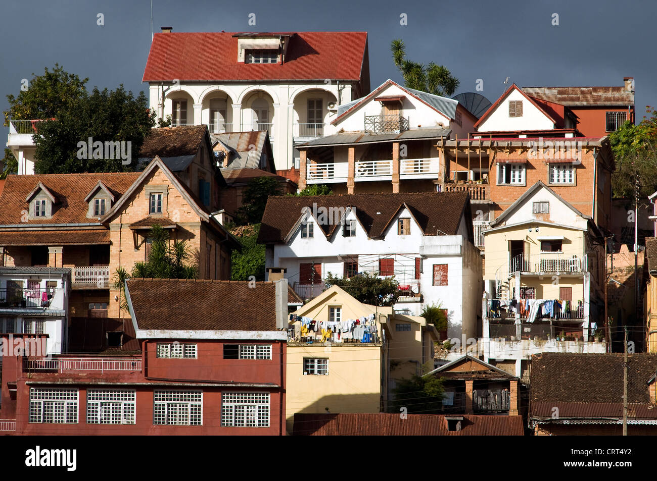 Housing in HauteVille, Antananarivo, Madagascar Stock Photo Alamy