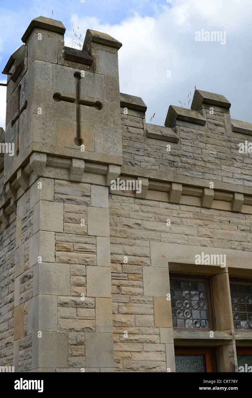 Walworth castle, County Durham, UK Stock Photo