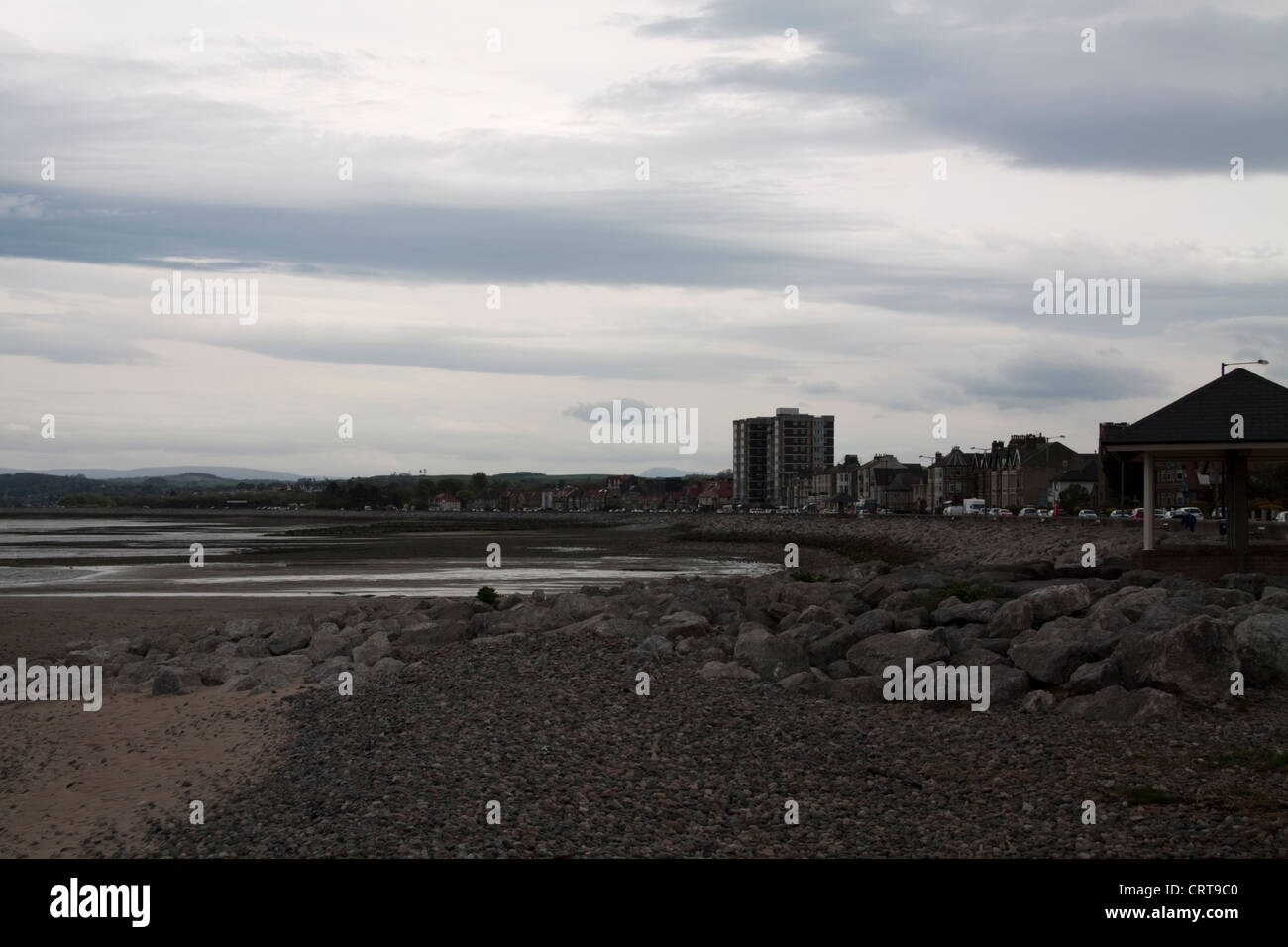 Morecambe Bay Sea front Stock Photo Alamy