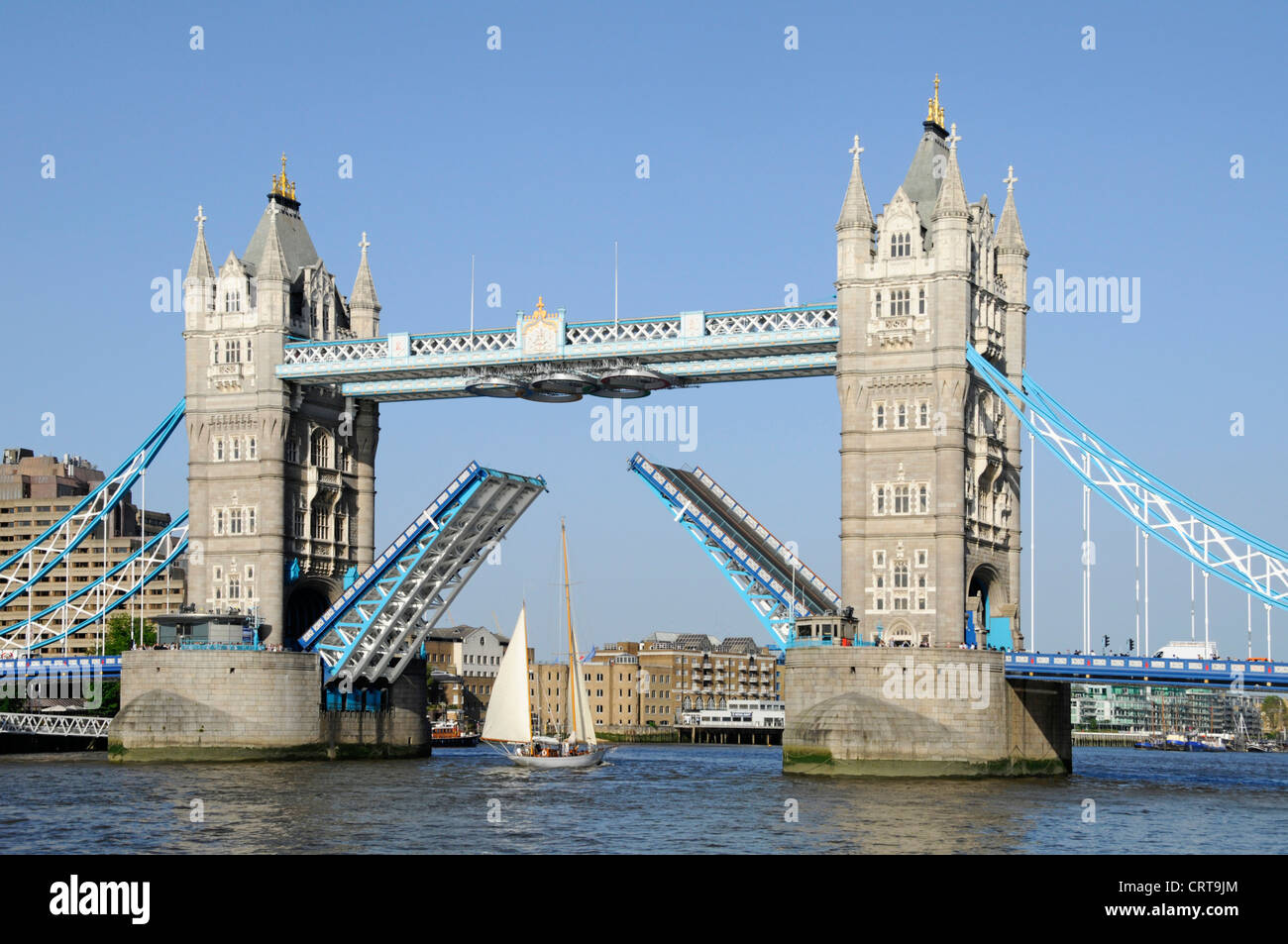 Sequence showing Olympic Rings folded away for bridge raising & slowly
