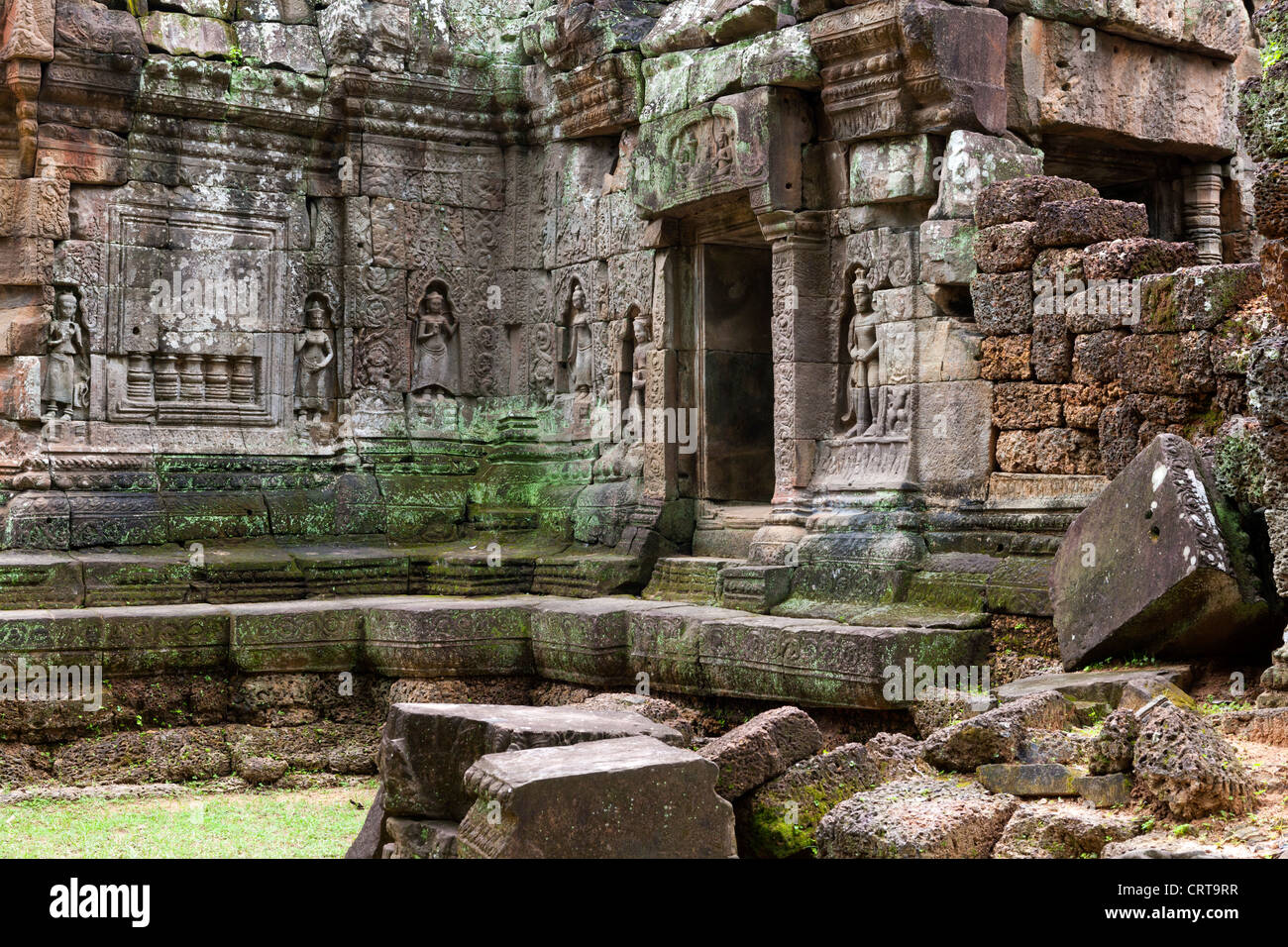 Ta Som Temple, Angkor, UNESCO World Heritage Site, Siem Reap, Cambodia, Asia Stock Photo