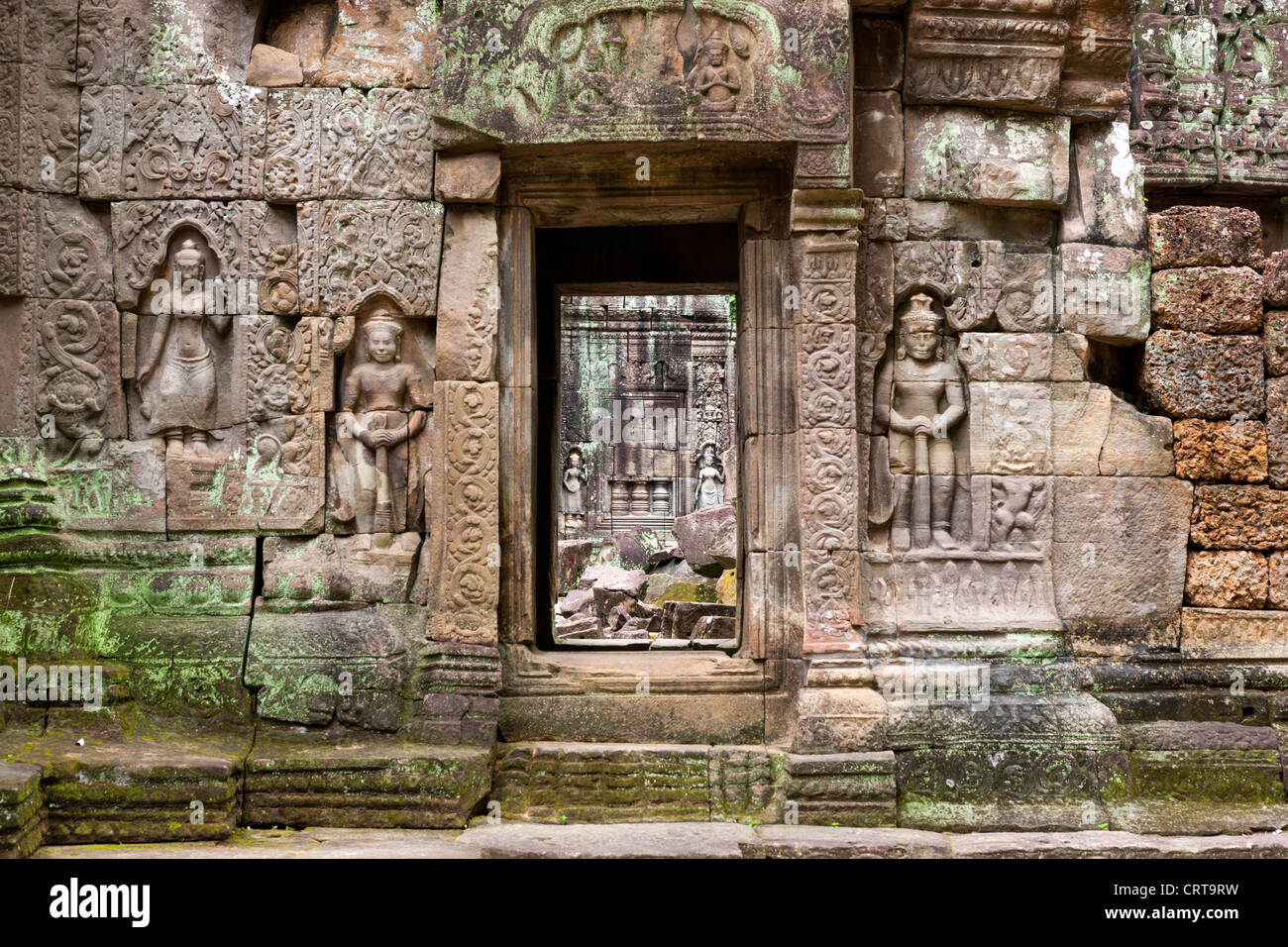 Ta Som Temple, Angkor, UNESCO World Heritage Site, Siem Reap, Cambodia, Asia Stock Photo