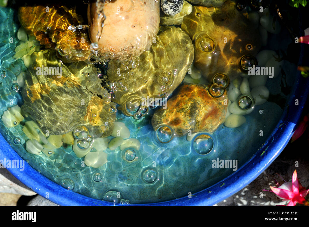 Solar powered water feature hires stock photography and images Alamy