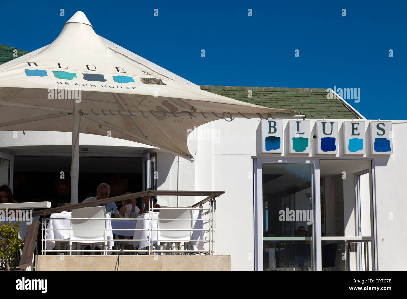 Blues restaurant in Camp's Bay, near Cape Town, South Africa Stock Photo -  Alamy
