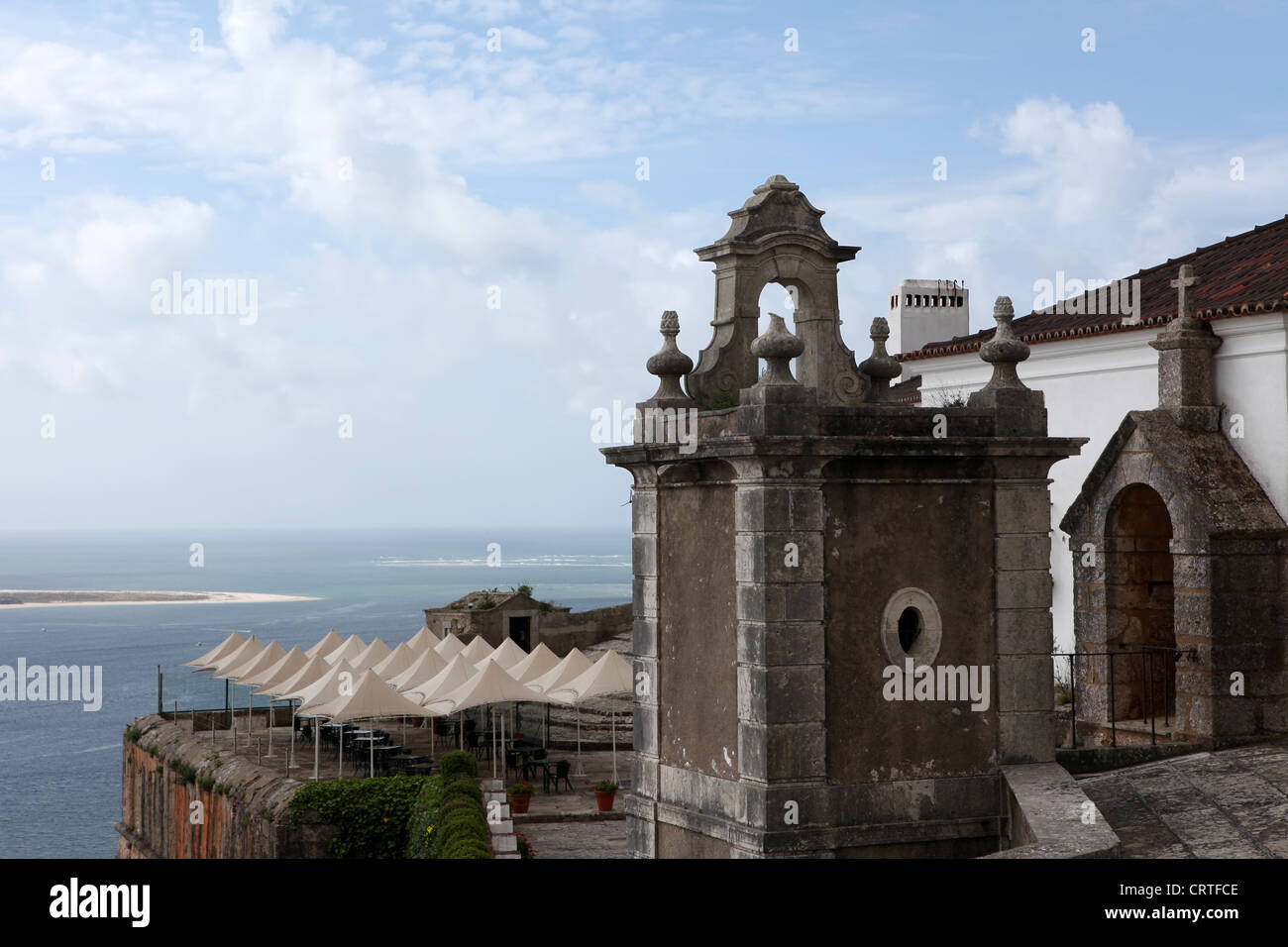 Saint Filipes Fortress in Setubal, Portugal Stock Photo