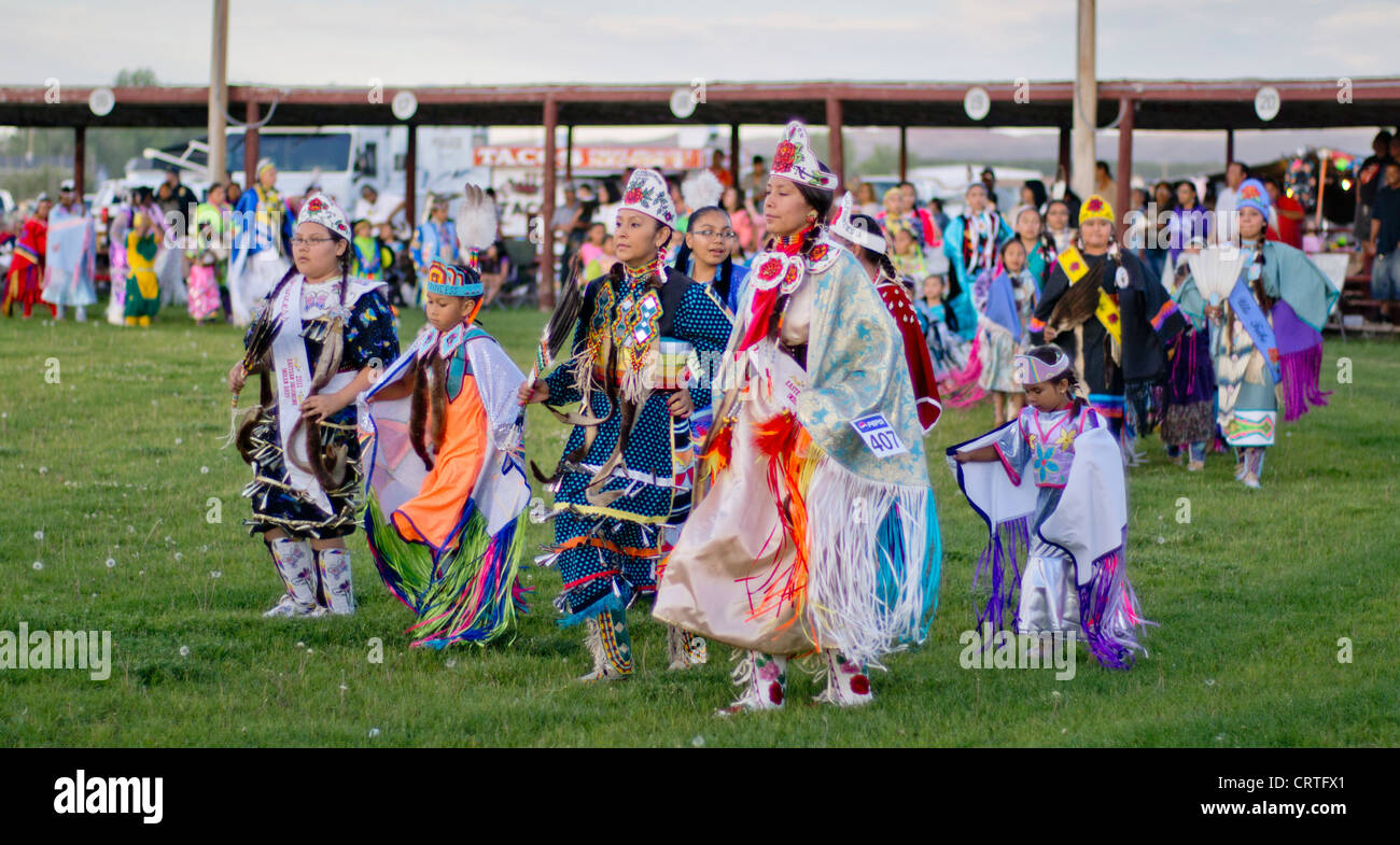 Fort washakie wyoming dancers in hires stock photography and images