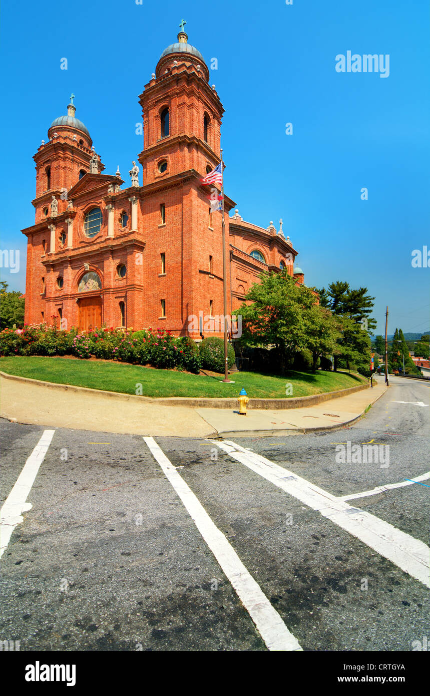 Basilica of St. Lawrence, Asheville, North Carolina, USA. Stock Photo