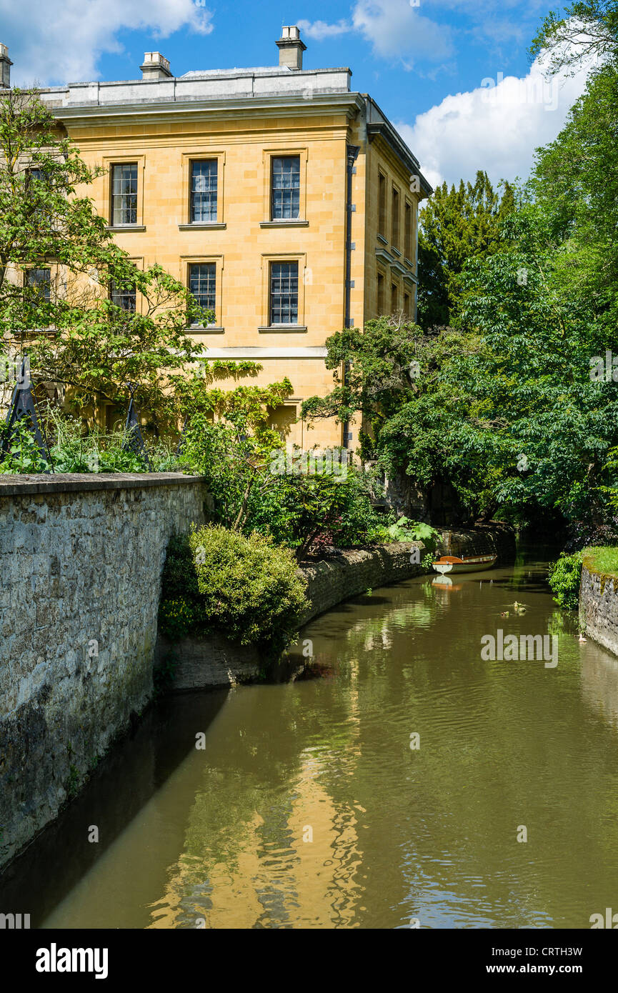 Magdalen college, Oxford university, England. Stock Photo