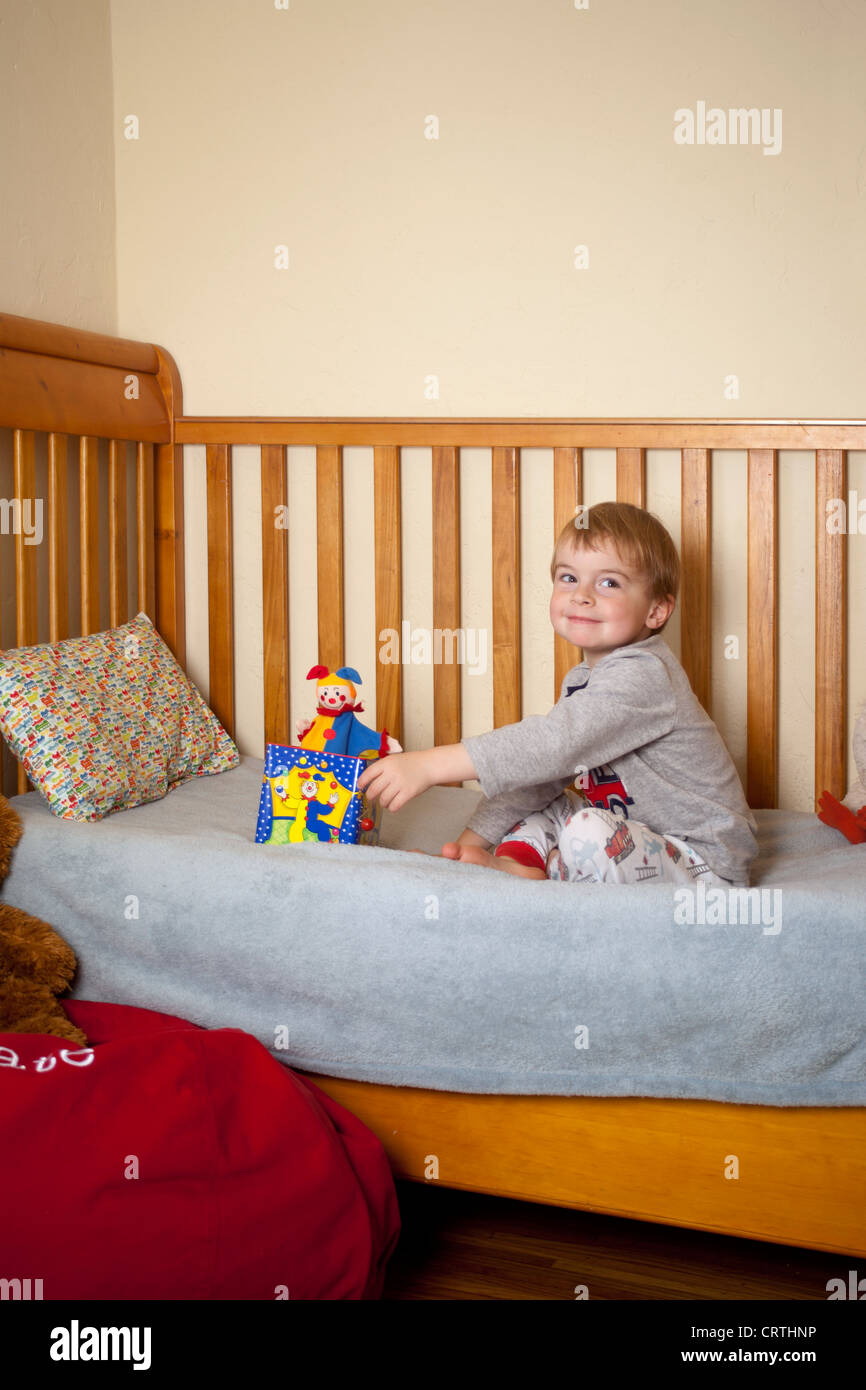 A boy in his bedroom Stock Photo Alamy