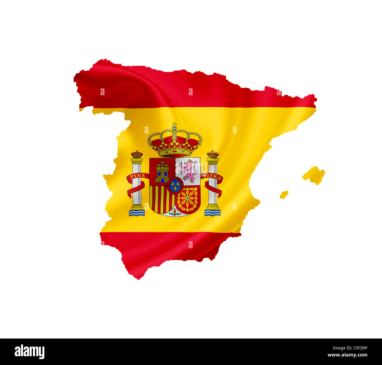 spain-flag-map-country-shape-cut-out-stock-images-pictures-alamy