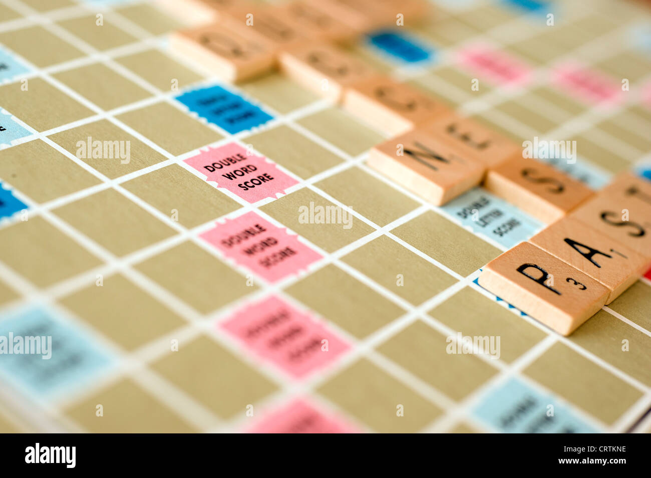 vintage scrabble board game Stock Photo Alamy