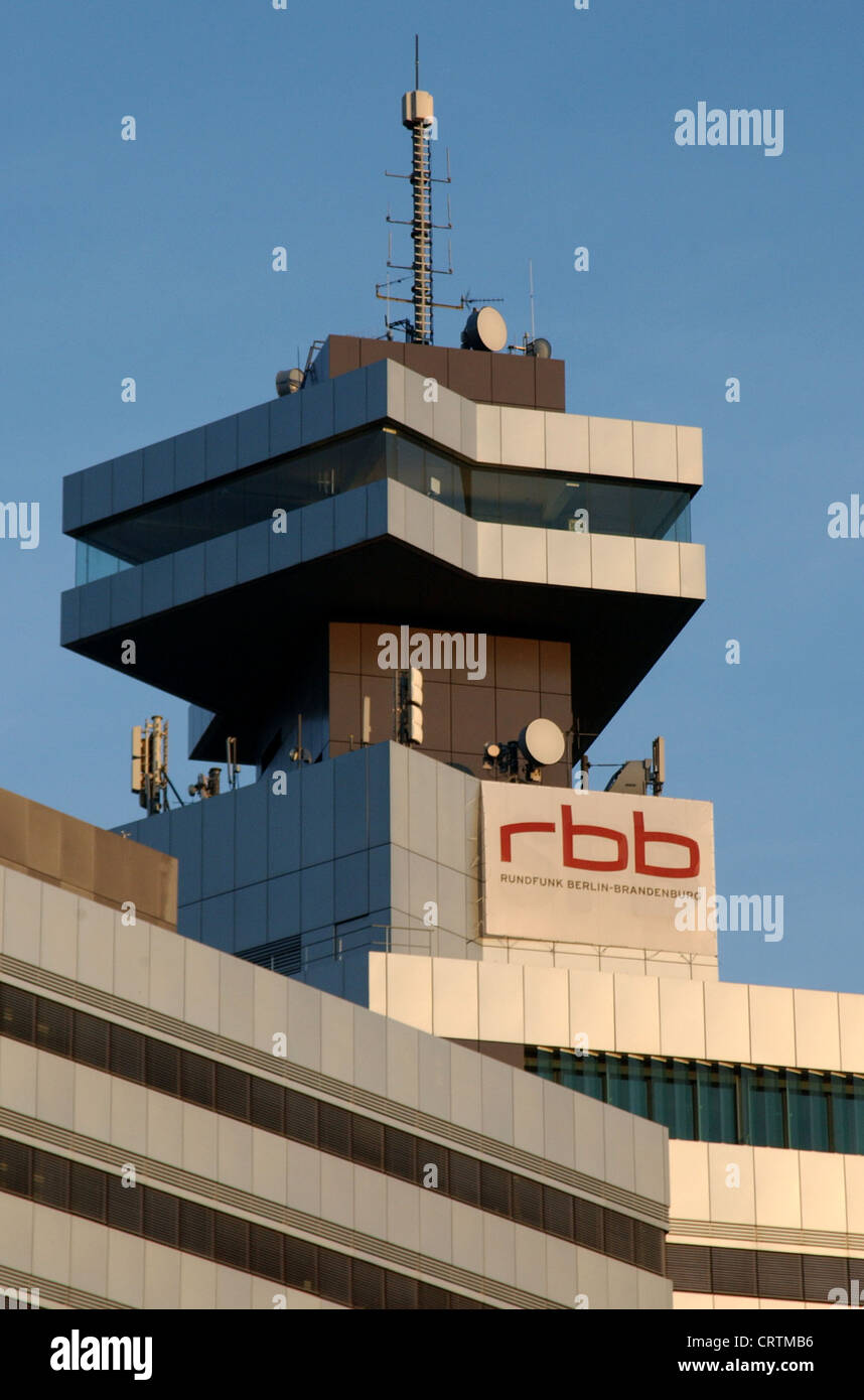 rbb, Rundfunk Berlin-Brandenburg Stock Photo