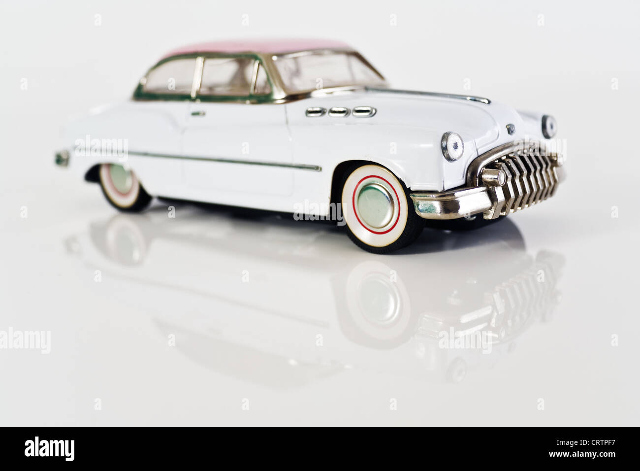 old tin toy model car Stock Photo Alamy