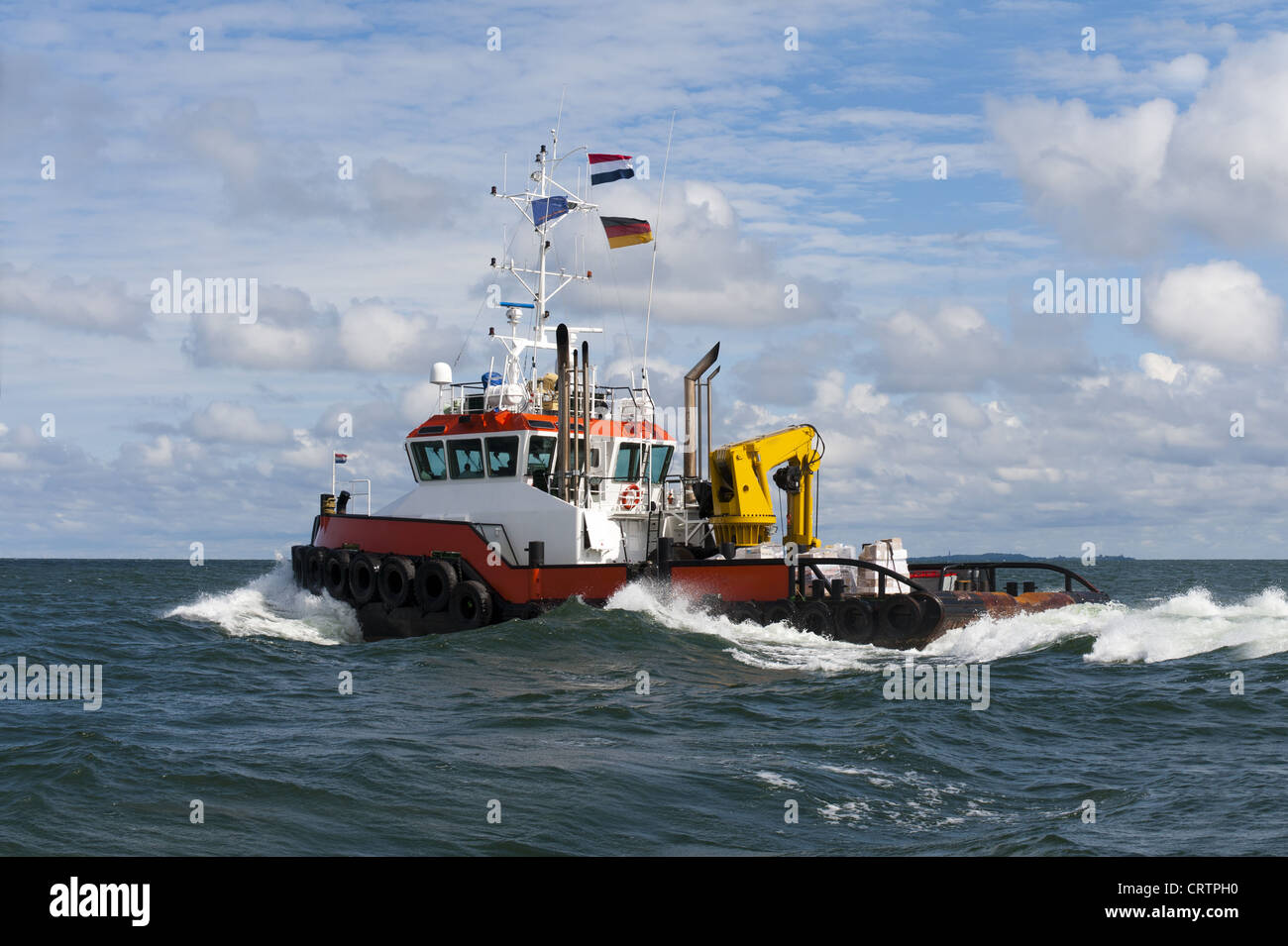 Ocean-going tugs Stock Photo
