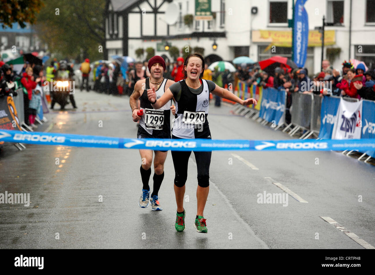 Kelly Morgan of Pontypridd feels the pain and joy of the Snowdonia ...