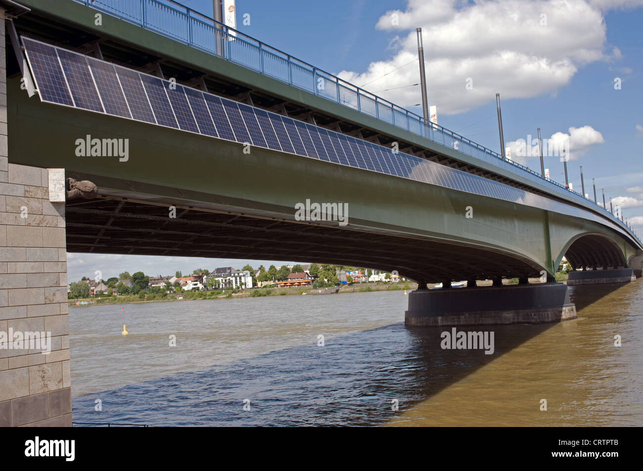 Kennedy bridge, Bonn Germany Stock Photo