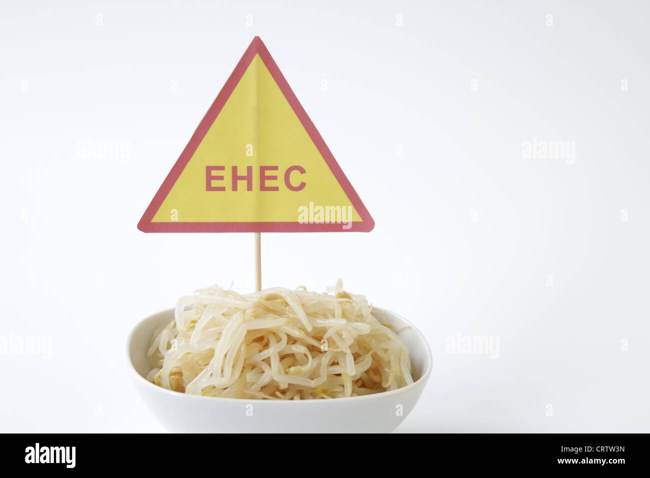 Warning from EHEC Stock Photo