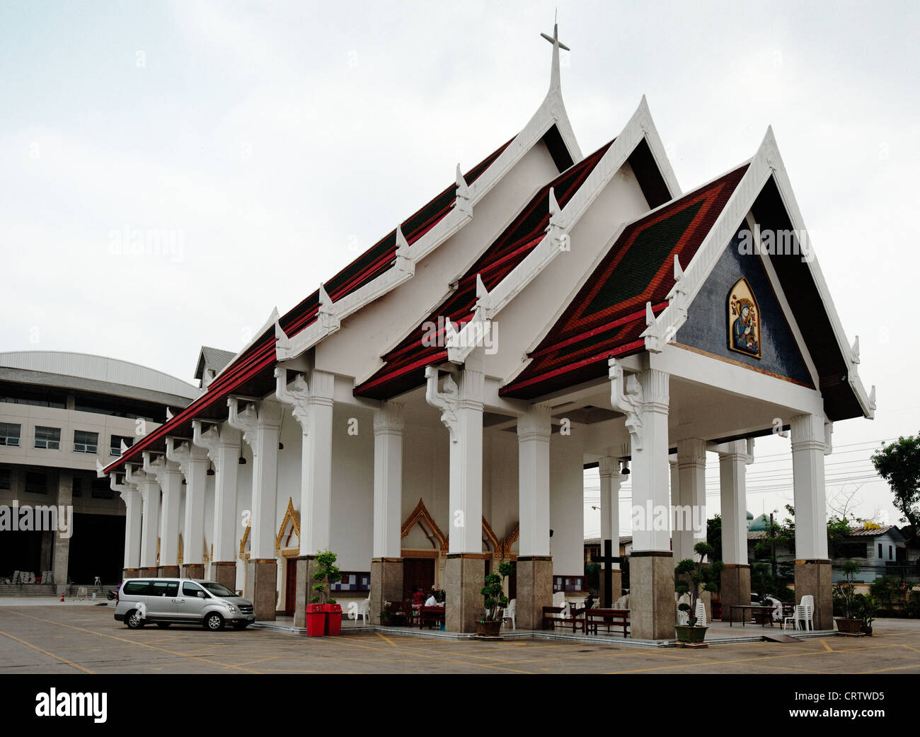 Holy Redeemer Church, Roman Catholic Church, Bangkok Stock Photo