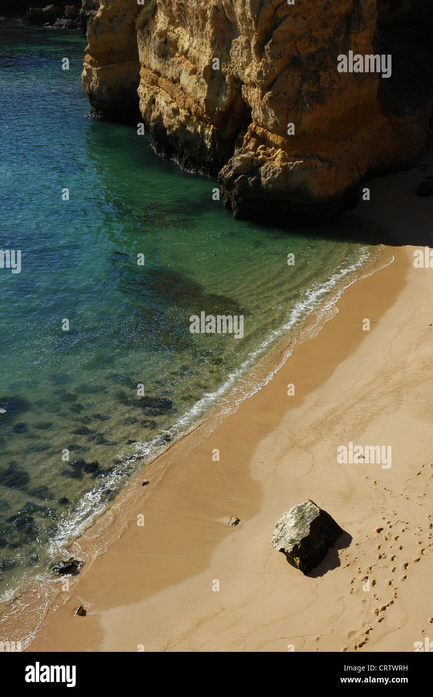 Portugal. Lagos. Dona Ana Beach (Praia Dona Ana). Algarve. Stock Photo