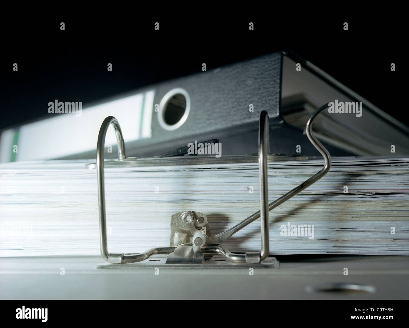 A filing papers is on a different file folder Stock Photo Alamy
