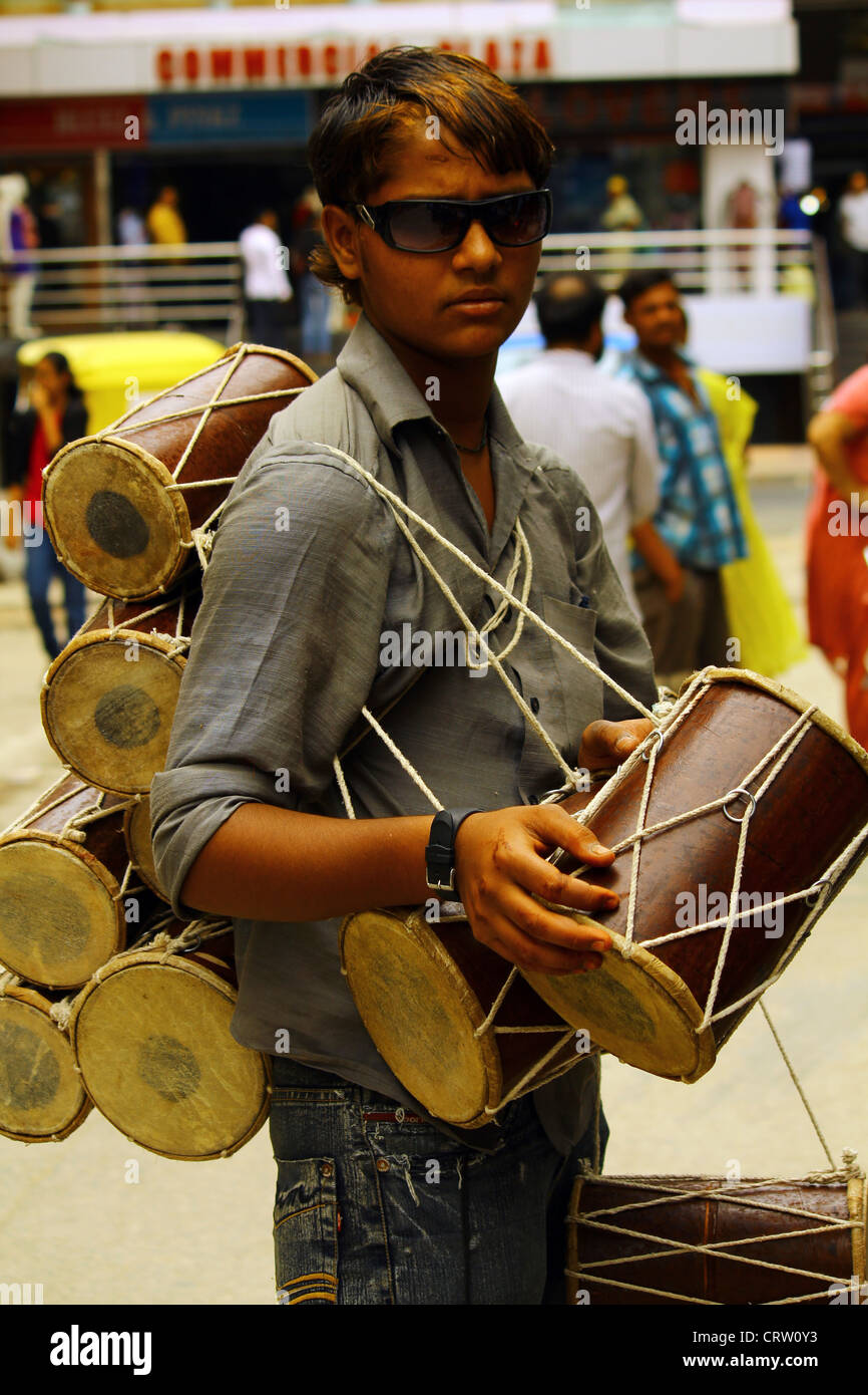 Street vendor in India Stock Photo - Alamy