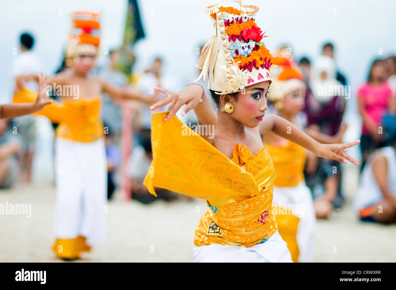 learning Balinese dance near Pantai Kuta